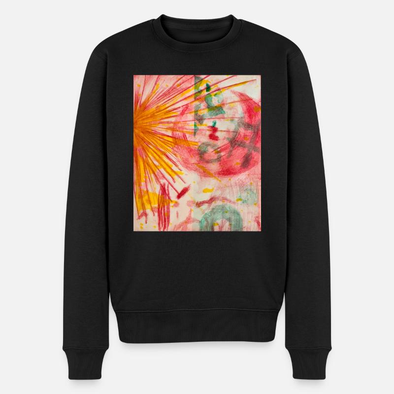 Art abstrait - Pull Premium bio Homme - noir