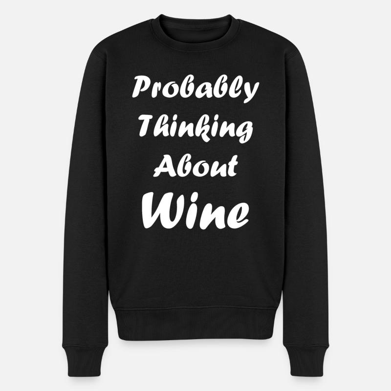 Wine - Pull Premium bio Homme - noir