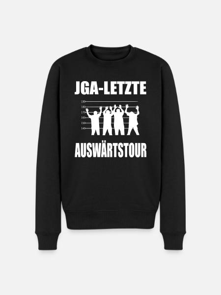 JGA - Männer Premium Bio Pullover - Schwarz