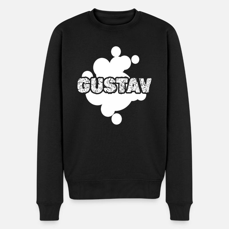 Cadeau pour Gustav - Pull Premium bio Homme - noir