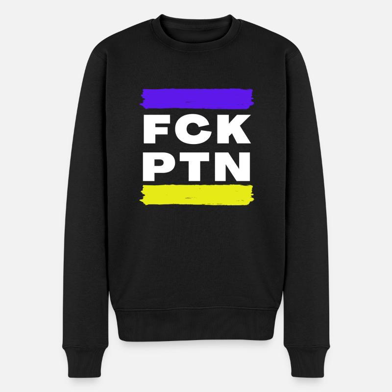 F*ck Poutine - Pull Premium bio Homme - noir