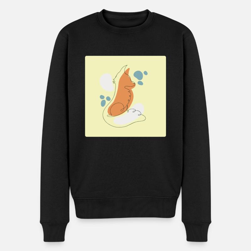 Renard - Pull Premium bio Homme - noir