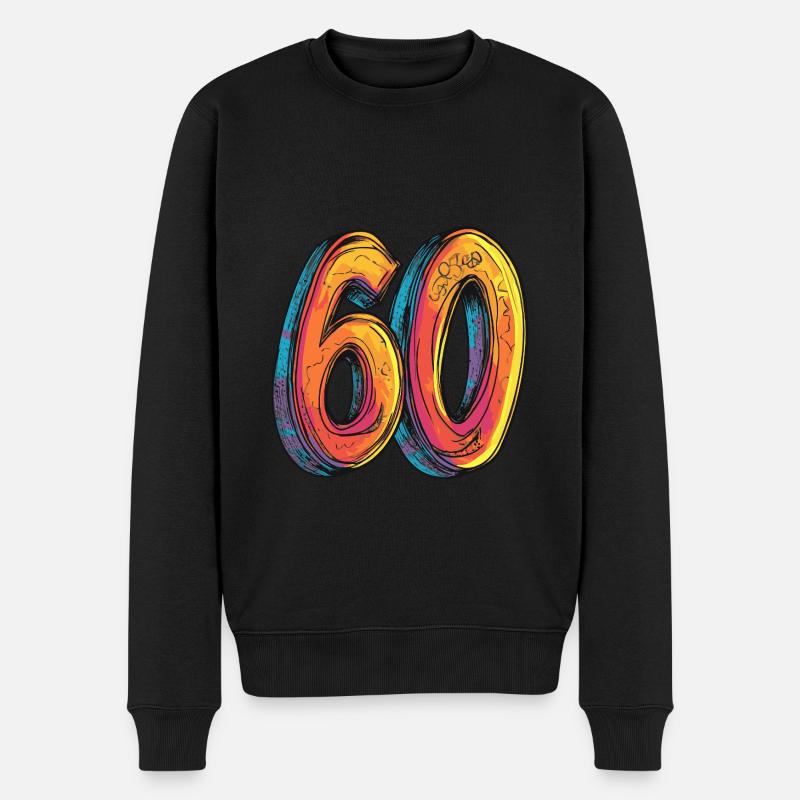 Bande dessinée à 60 chiffres - Pull Premium bio Homme - noir