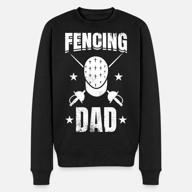 Papa d’escrime - Pull Premium bio Homme - noir