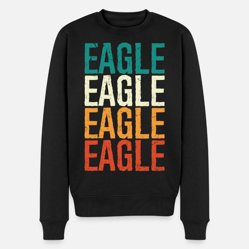 Aigle Vintage - Pull Premium bio Homme - noir