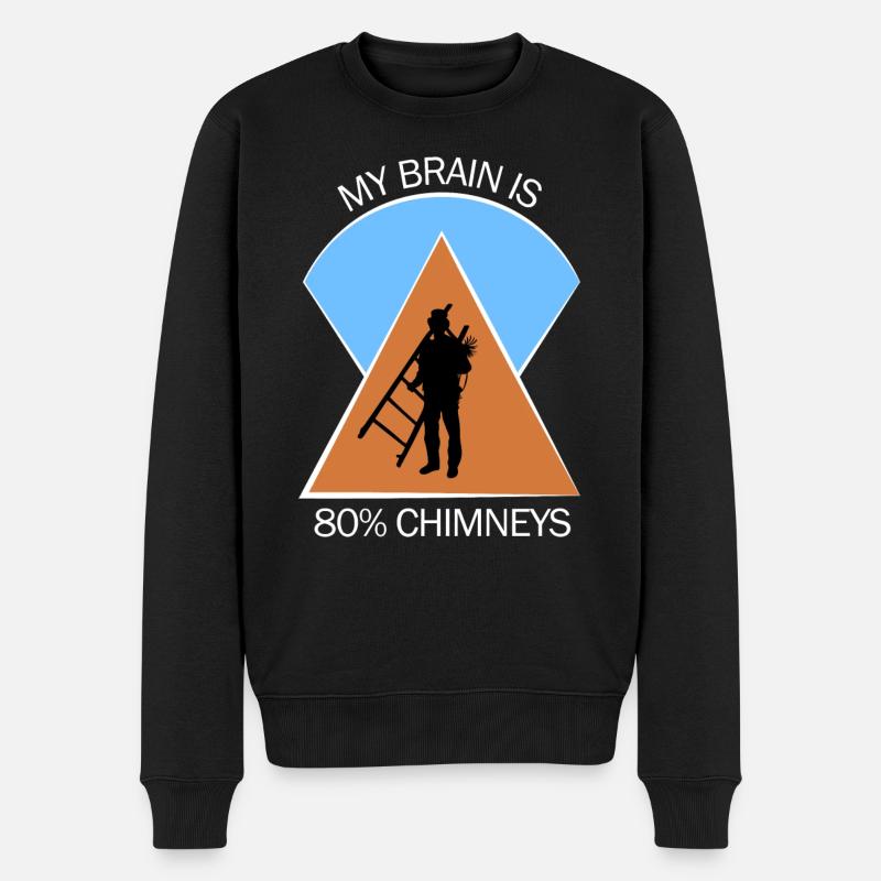 Chimney Sweep Chimney Sweep - Men's Premium Organic Jumper - black