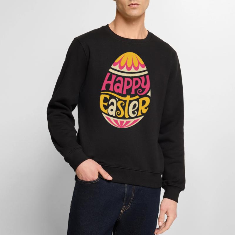 Happy Easter - Easter Bunny - Easter Egg - Gift Men's Premium Organic Jumper