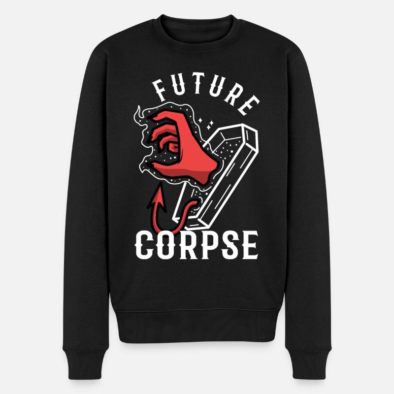 Futur cadavre - Pull Premium bio Homme - noir
