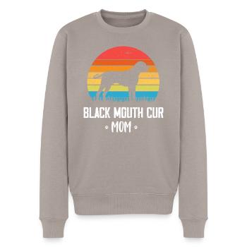 Black Mouth Cur - Men's Premium Organic Jumper - taupe - Front - Nico (187cm)