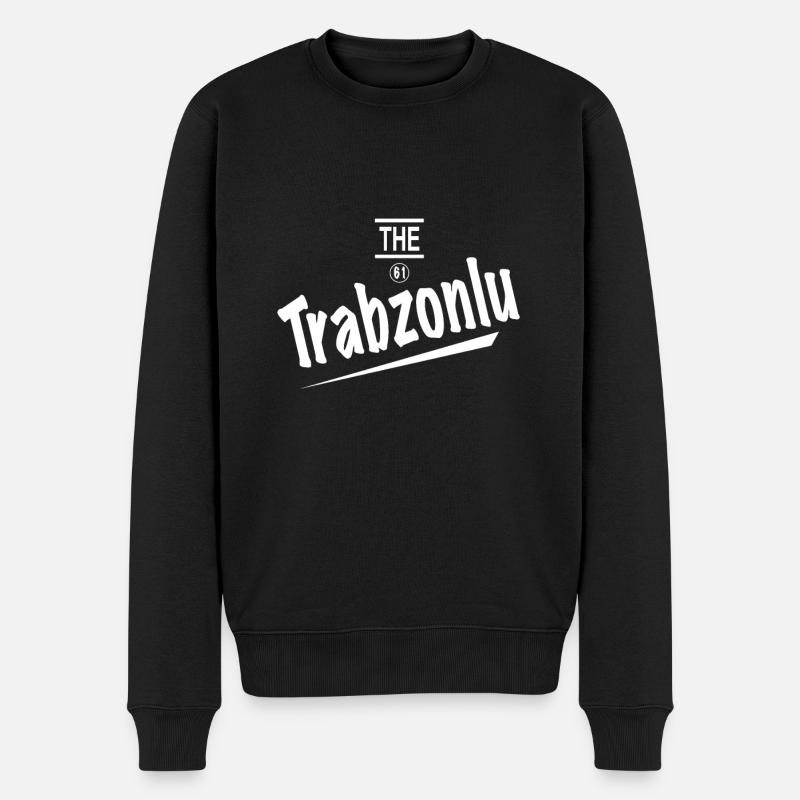 The Trabzon 61 - Männer Premium Bio Pullover - Schwarz