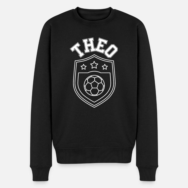 Théo - Pull Premium bio Homme - noir