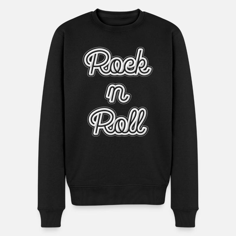 Rock'n'roll rockabilly maximum rocknroll - Pull Premium bio Homme - noir