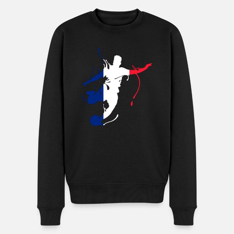 France - Pull Premium bio Homme - noir