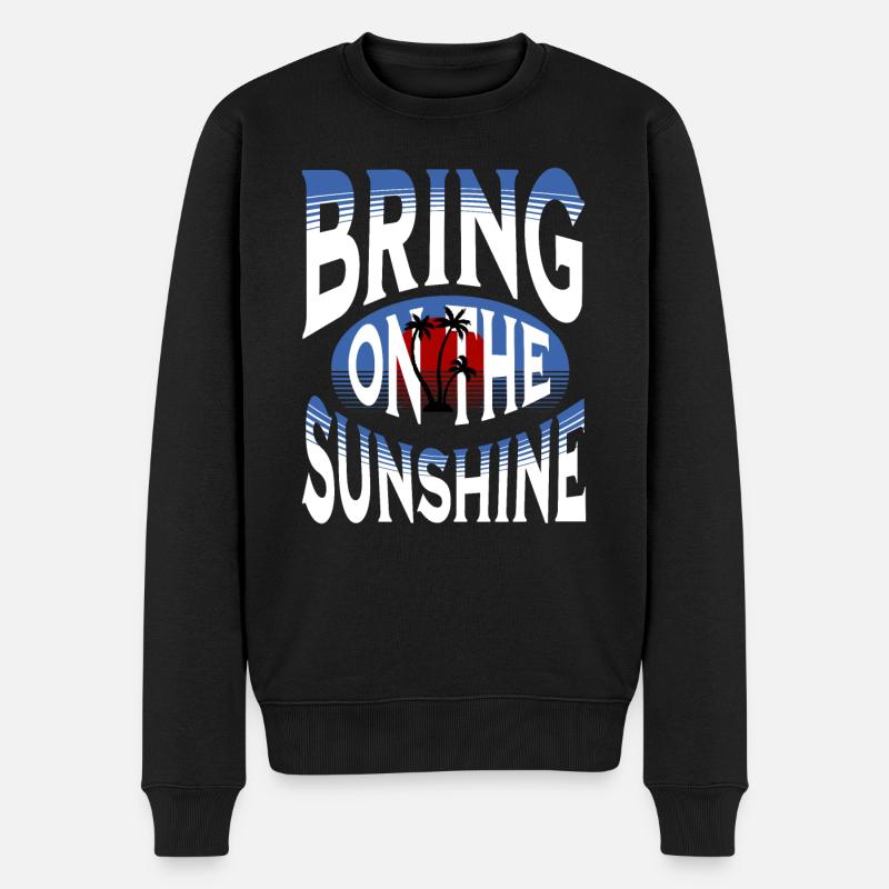 Apportez le soleil - Pull Premium bio Homme - noir