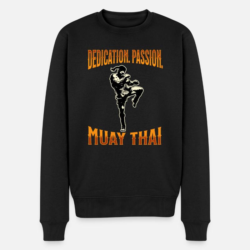 Muay Thaï Boxe Muay Thaï - Pull Premium bio Homme - noir