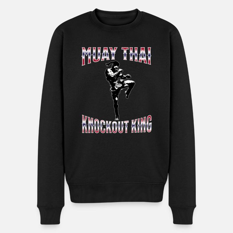 Muay Thaï Boxe Muay Thaï - Pull Premium bio Homme - noir