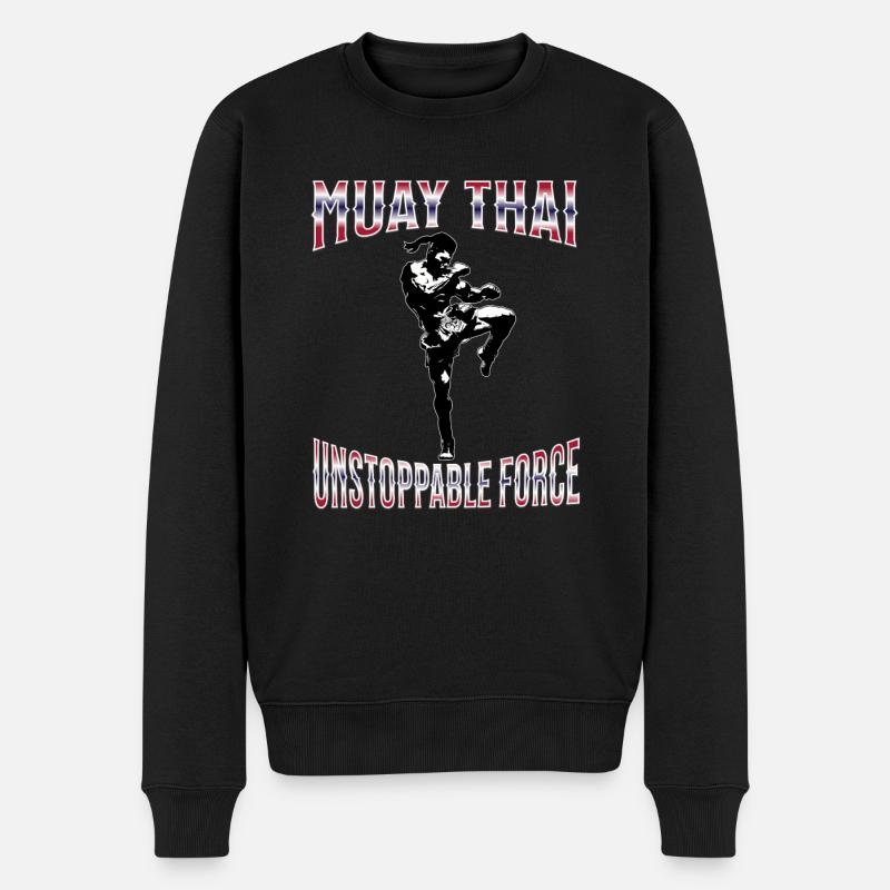 Muay Thaï Boxe Muay Thaï - Pull Premium bio Homme - noir