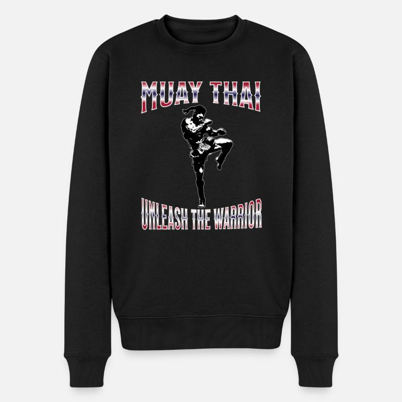 Muay Thaï Boxe Muay Thaï - Pull Premium bio Homme - noir