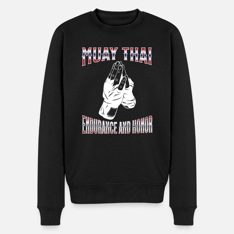 Muay Thaï Boxe Muay Thaï - Pull Premium bio Homme - noir