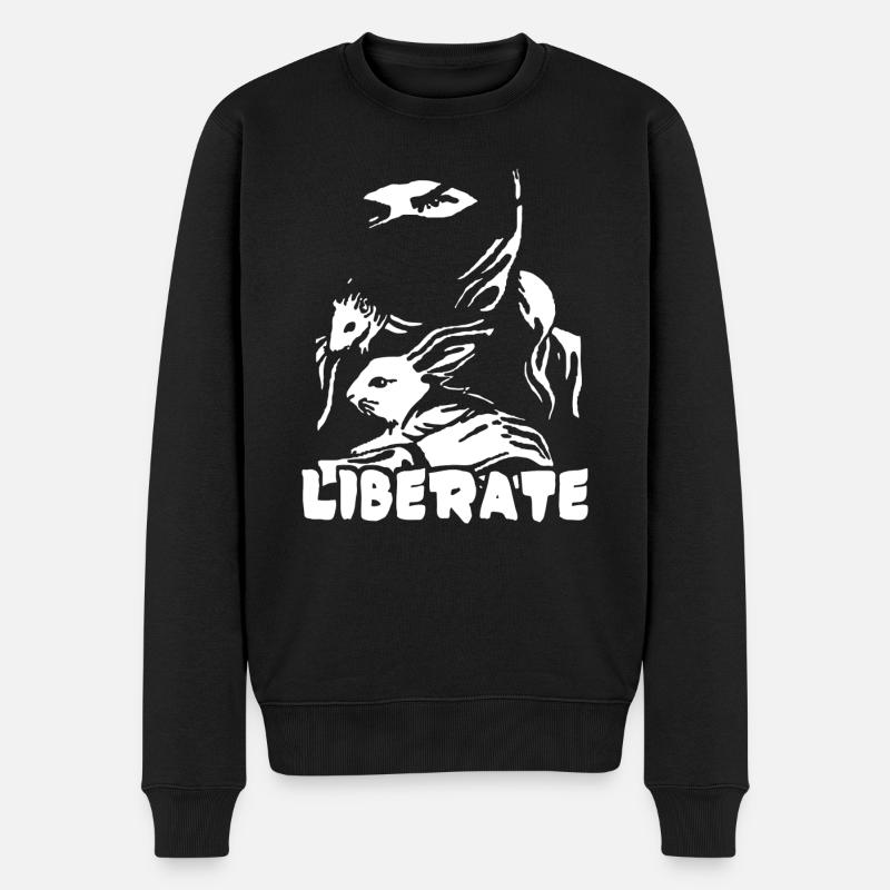 Libérer - Pull Premium bio Homme - noir