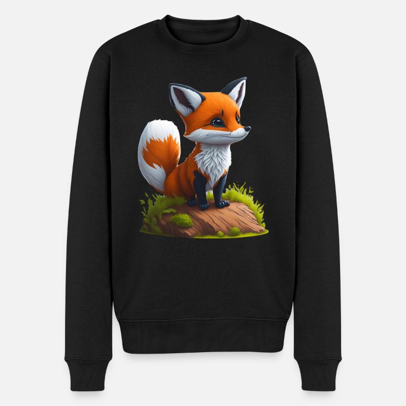 Petite écaille de tortue - Pull Premium bio Homme - noir