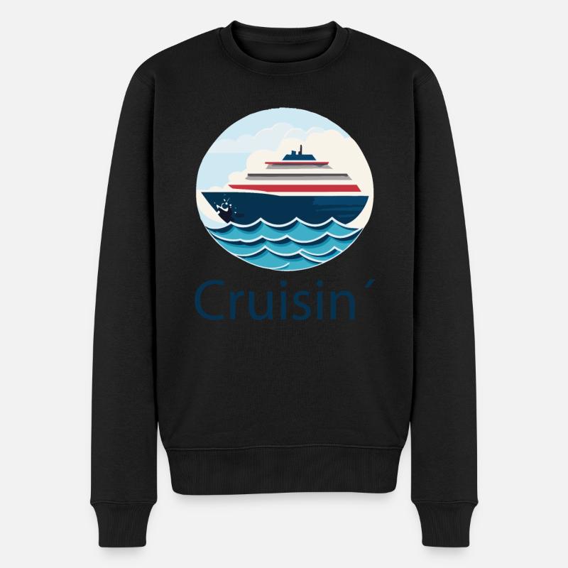 Croisière - Pull Premium bio Homme - noir