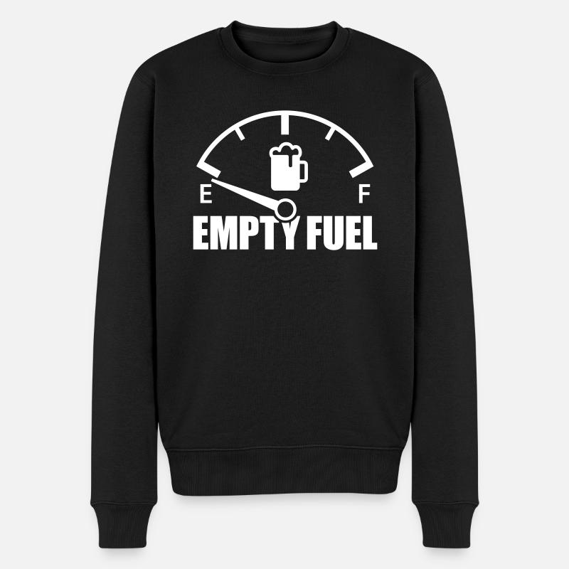 Carburant de bière vide - Pull Premium bio Homme - noir