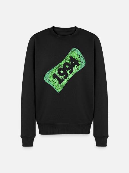 Kratzer 1994 - Männer Premium Bio Pullover - Schwarz