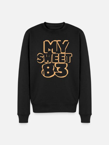 83 - Men's Premium Organic Jumper - black