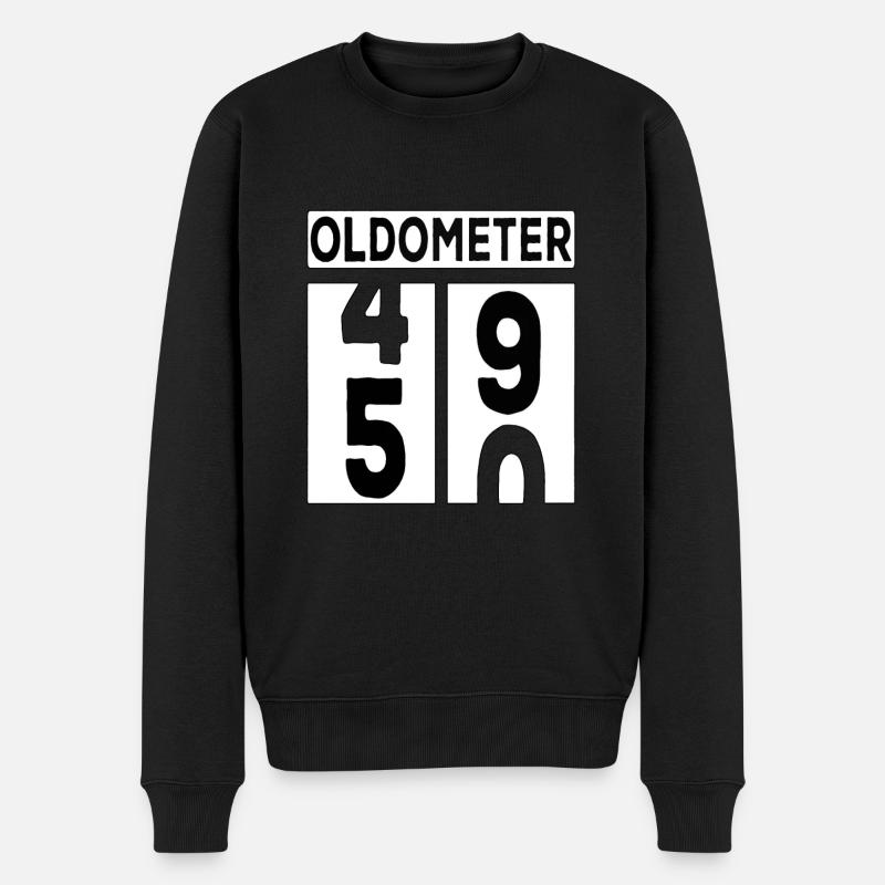 Oldometer 50 ans 50 anniversaire 50 ans - Pull Premium bio Homme - noir