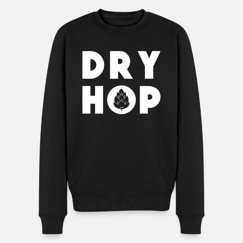 Dry hops - Männer Premium Bio Pullover - Schwarz
