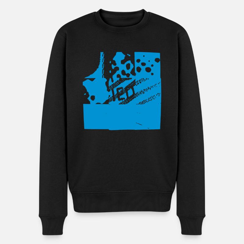 logo streetart expérimental conception de graffiti - Pull Premium bio Homme - noir
