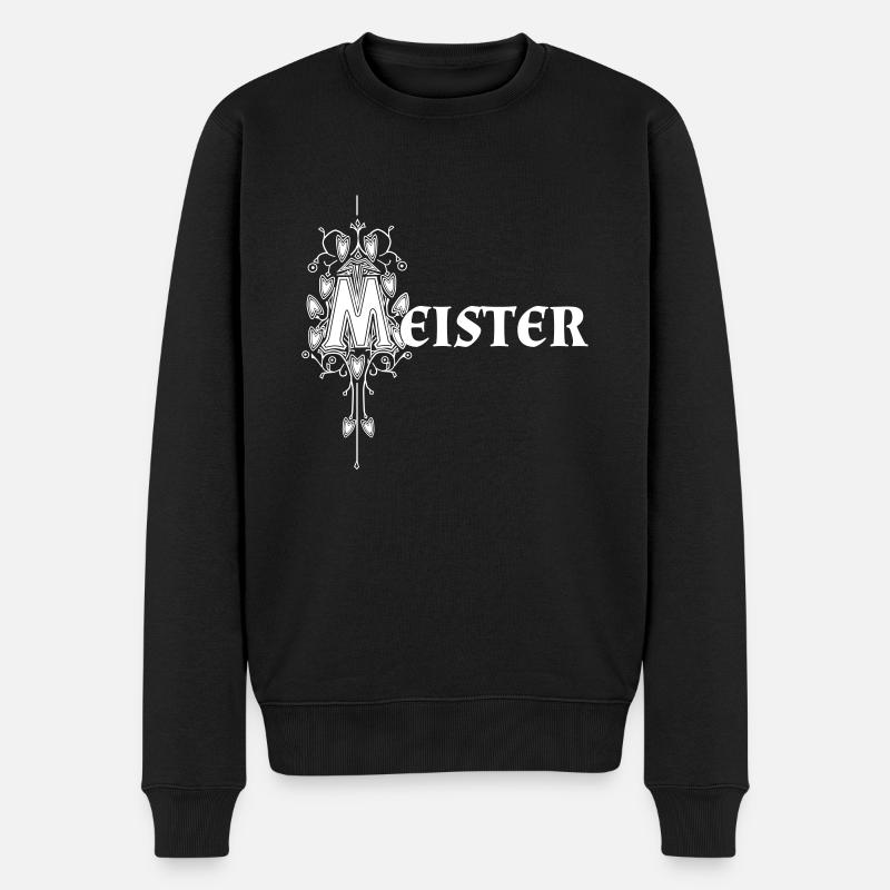Meisterliches Rollenspiel Tshirt - Männer Premium Bio Pullover - Schwarz
