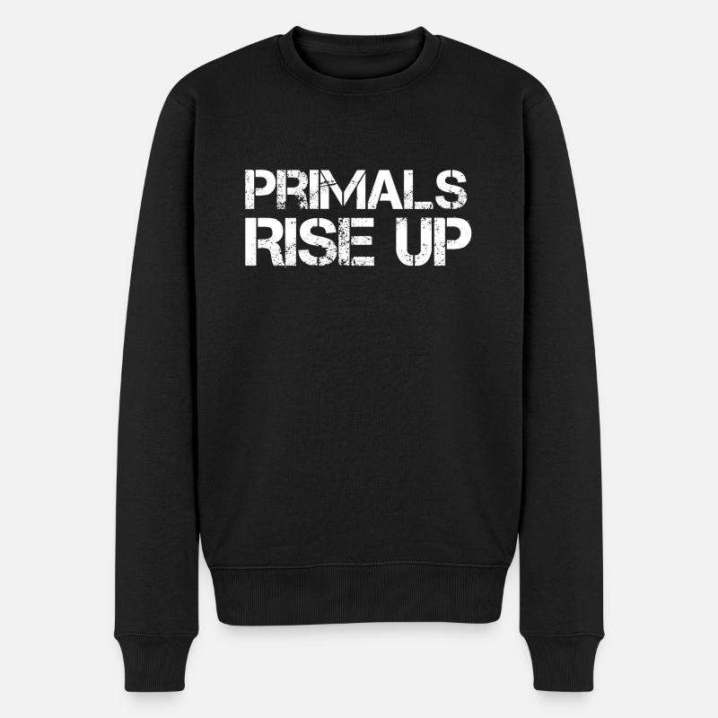 Primordiaux - Lève-toi - Pull Premium bio Homme - noir