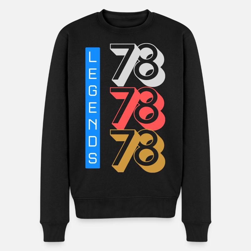 Schéma Legends 1978 - Pull Premium bio Homme - noir
