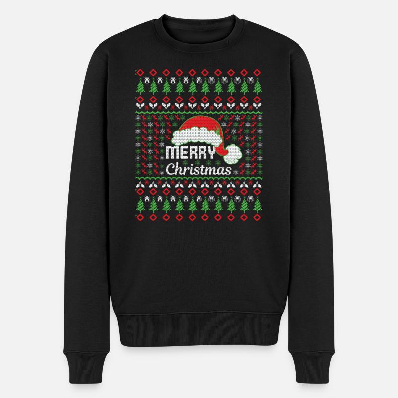 Joyeux Noël - Pull Premium bio Homme - noir