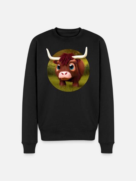 Bébé buffle d’eau - Pull Premium bio Homme - noir