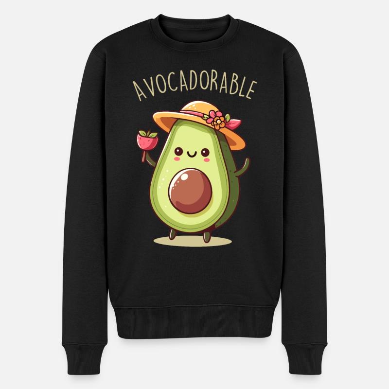 Avocadorable - Pull Premium bio Homme - noir