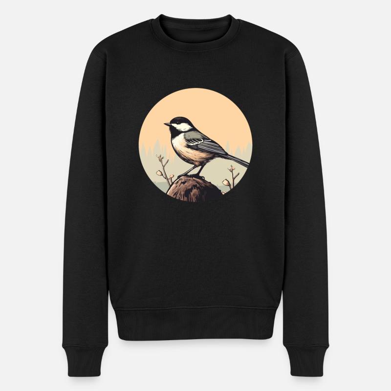 Mésange - Pull Premium bio Homme - noir