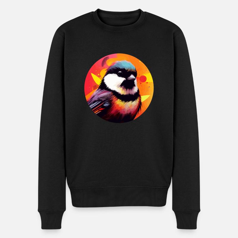 Mésange - Pull Premium bio Homme - noir