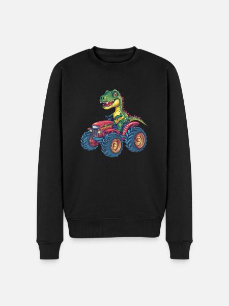 Animal kids t-rex - Men's Premium Organic Jumper - black