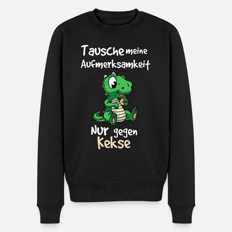 Petit crocodile style - Pull Premium bio Homme - noir