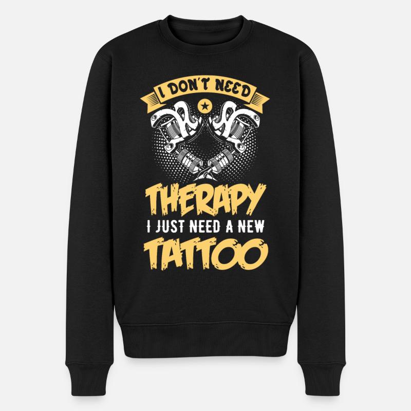 Tatouage - Pull Premium bio Homme - noir