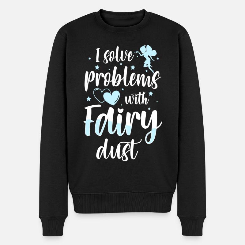 Fantasy Girl Magical Princess - Pull Premium bio Homme - noir