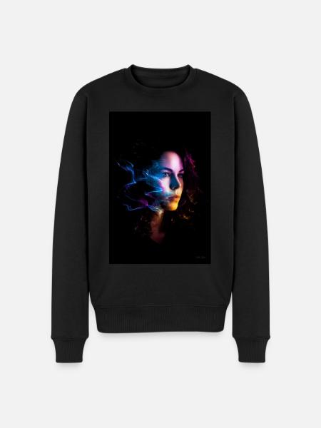 Sensual 5 - Men's Premium Organic Jumper - black