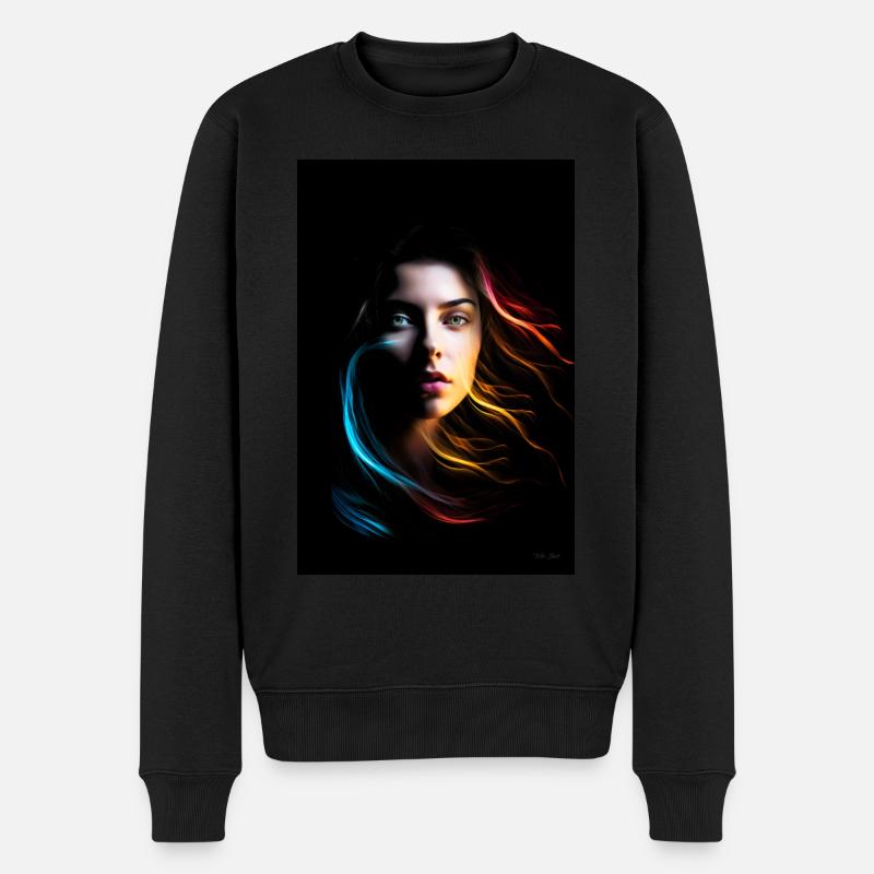 Sensuelle 1 - Pull Premium bio Homme - noir