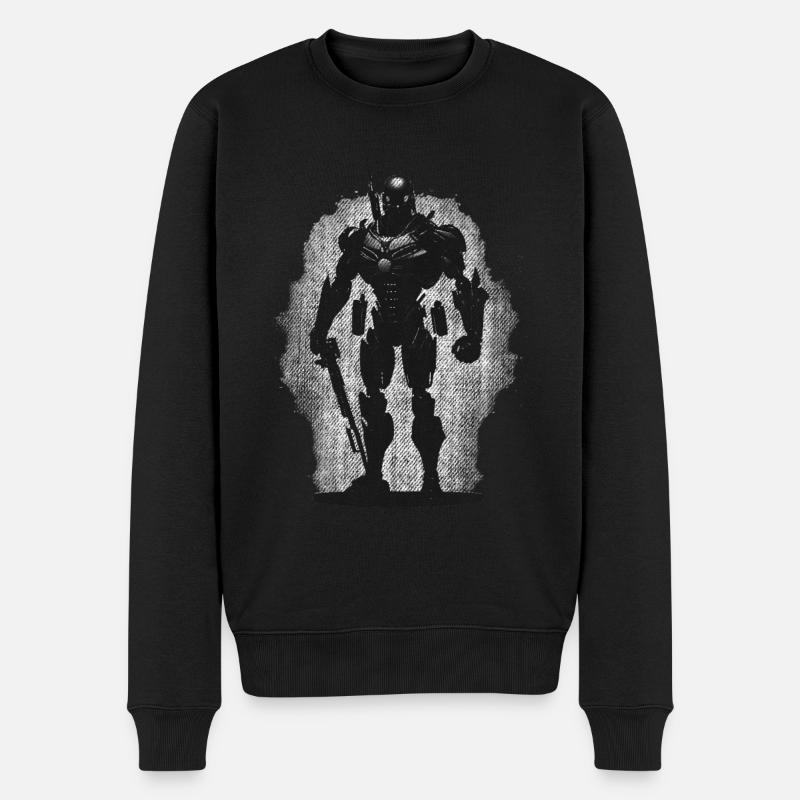 Robot tueur Robot tueur - Pull Premium bio Homme - noir
