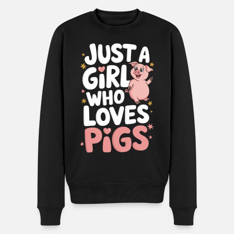 Animal cochon - Pull Premium bio Homme - noir
