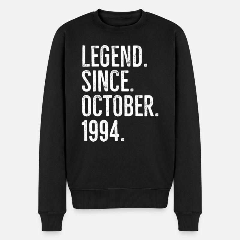 Légende depuis octobre 1994 - Pull Premium bio Homme - noir