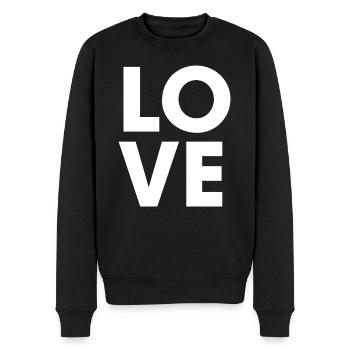 AMOUR - Pull Premium bio Homme - noir - Devant - Nico (187cm)